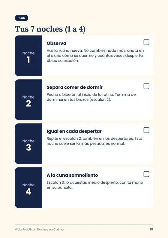 Plan de 7 noches